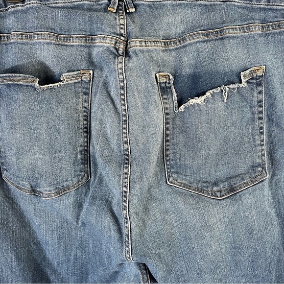 GOOD AMERICAN Plus Size Good Legs Skinny Jeans In Blue107 - Picture 7 of 12